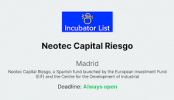 Neotec Capital Riesgo